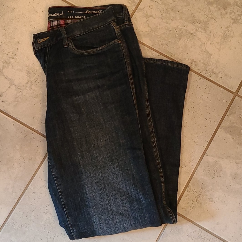 Eddie Bauer Flannel Lined Jeans